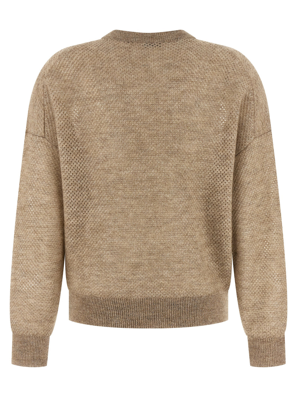 Beige Wool Cardigan