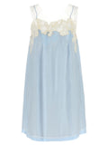 Blue Copper Short Dress