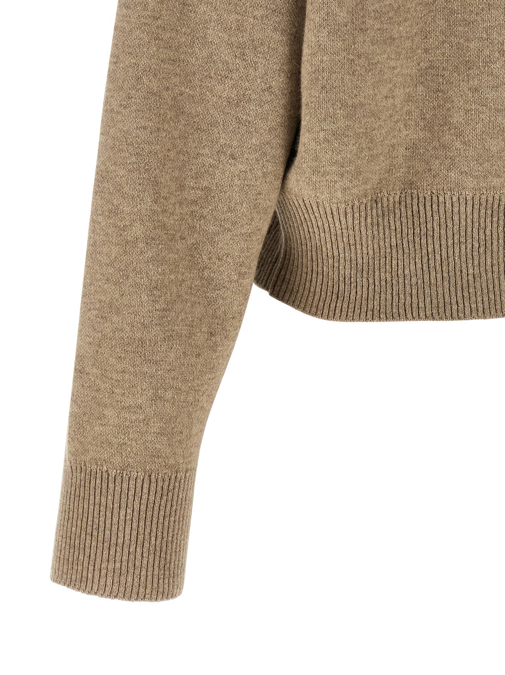 Beige Cashmere Cardigan