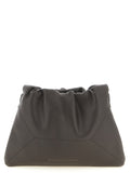 Brown Calfskin Clutch Bag