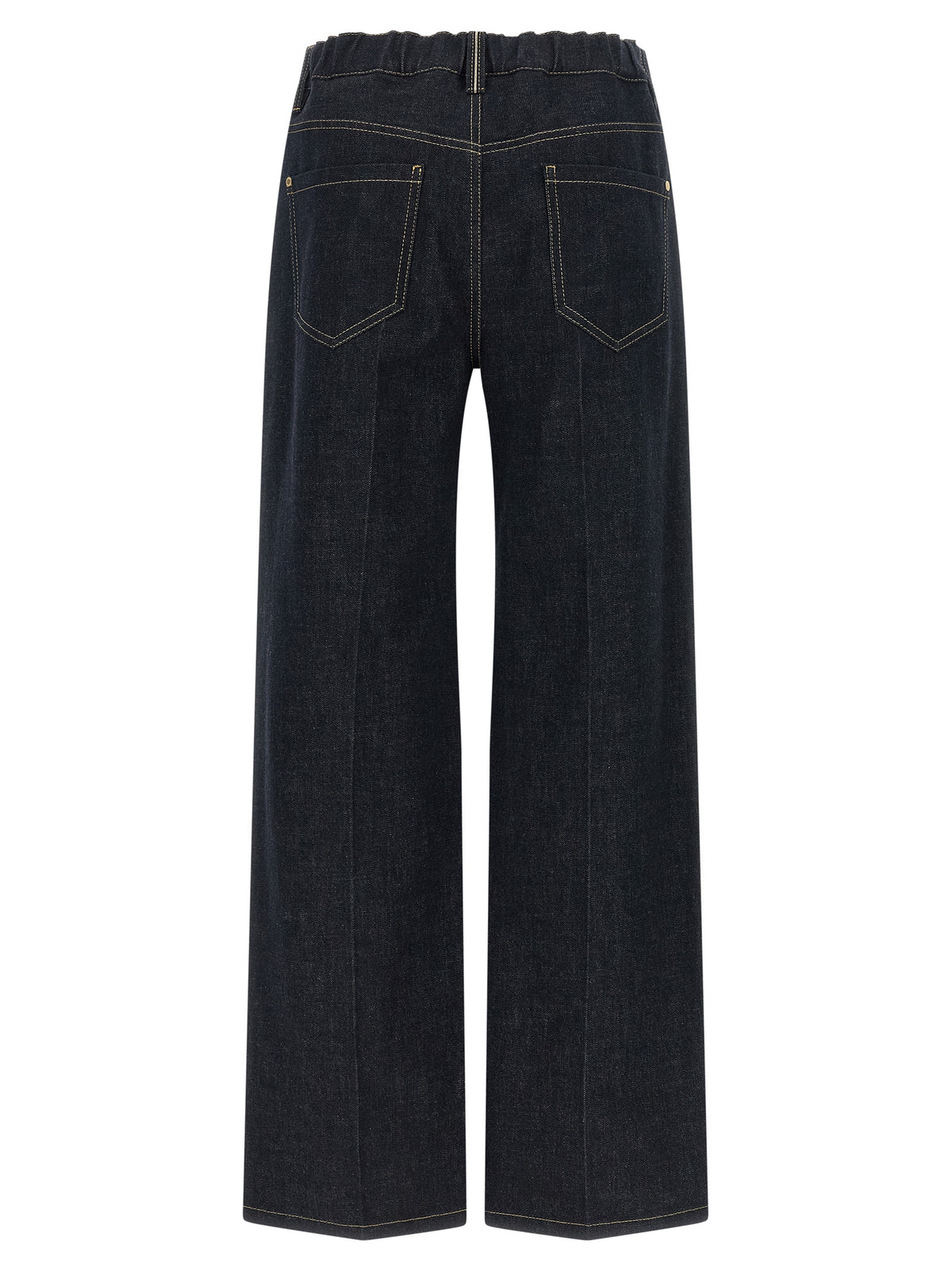 Blue Cotton Jeans Denim