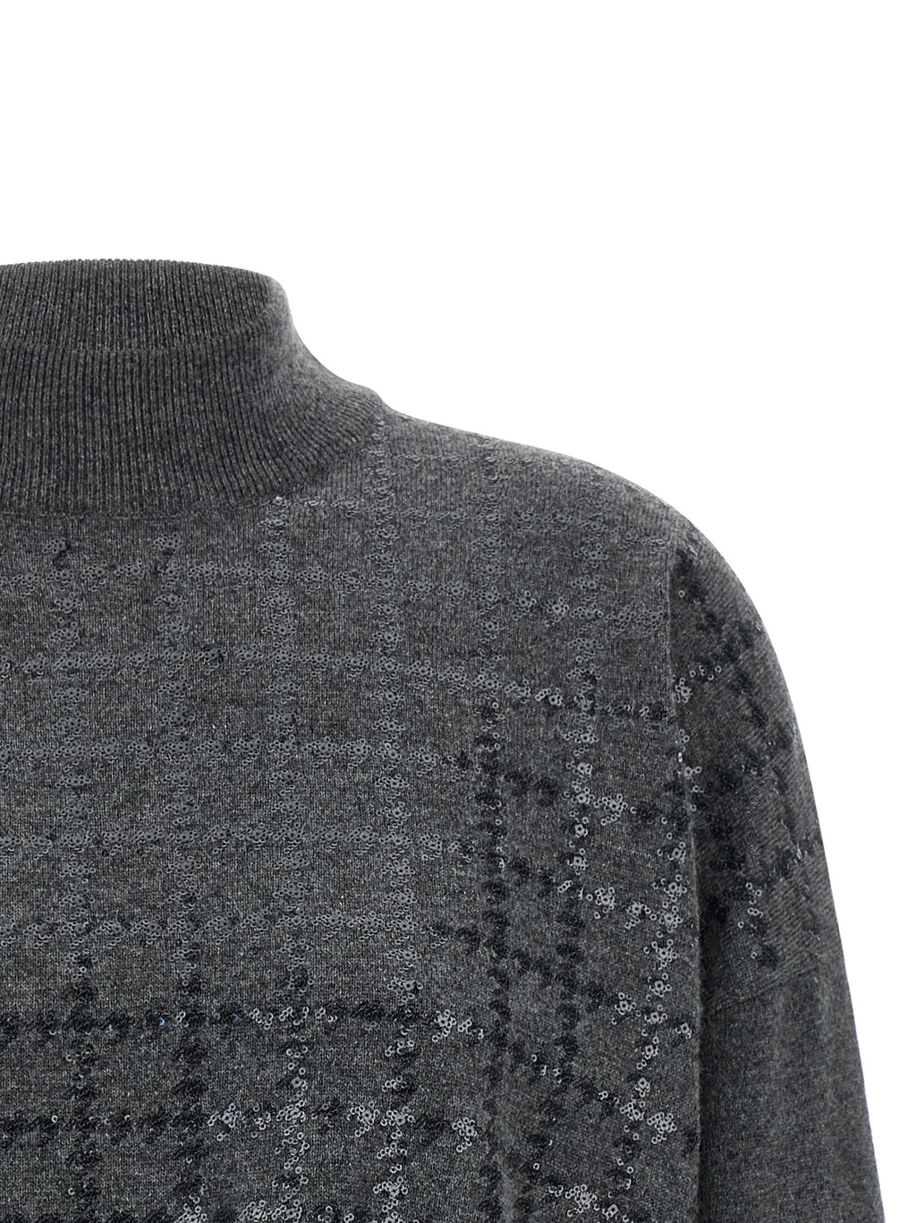 Gray Cashmere Cardigan