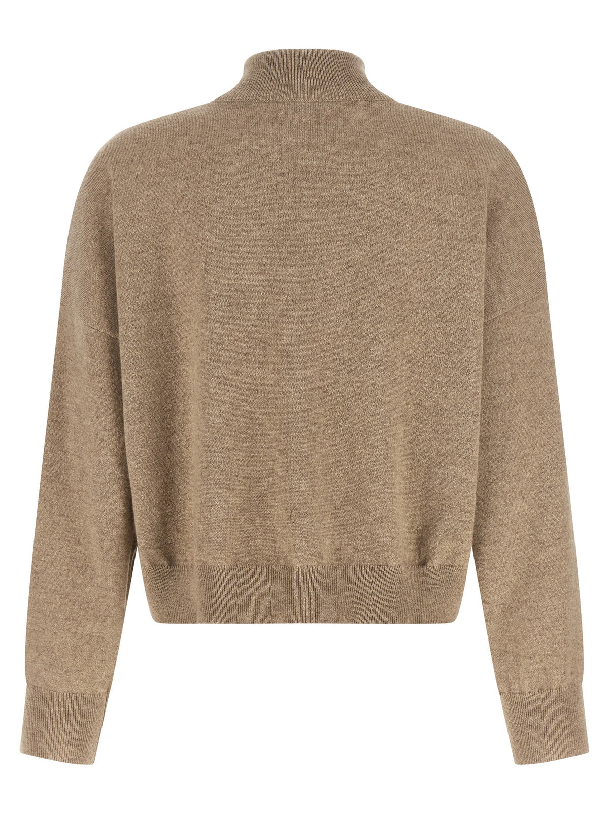 Beige Cashmere Cardigan