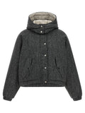 Gray Virgin Wool Jacket