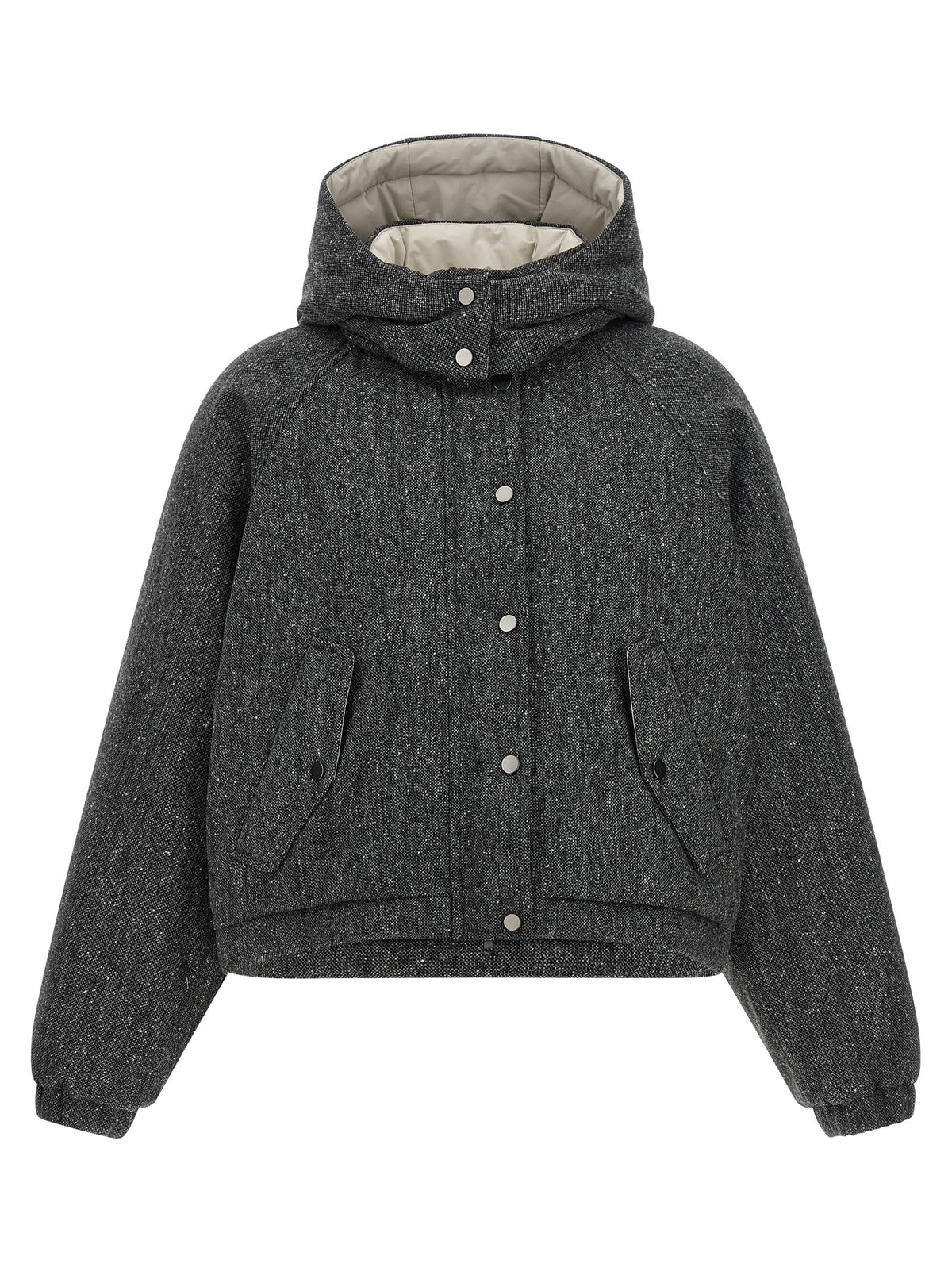 Gray Virgin Wool Jacket