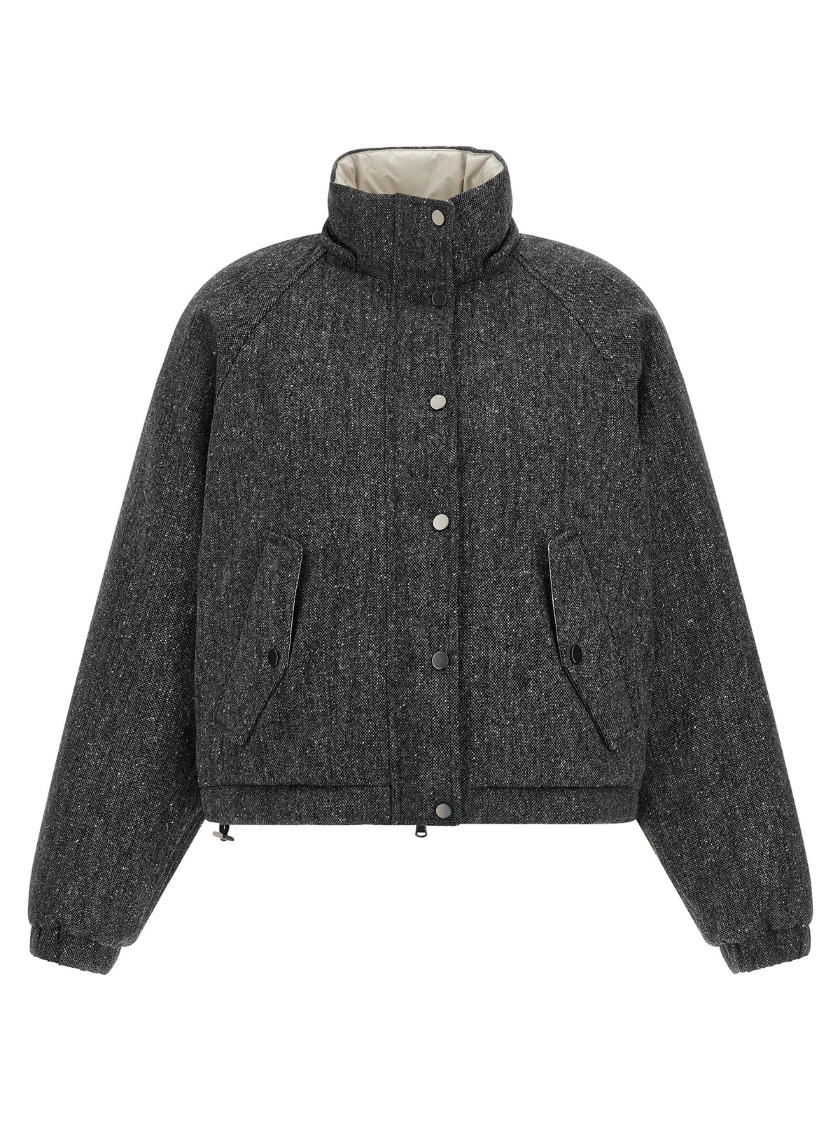 Gray Virgin Wool Jacket