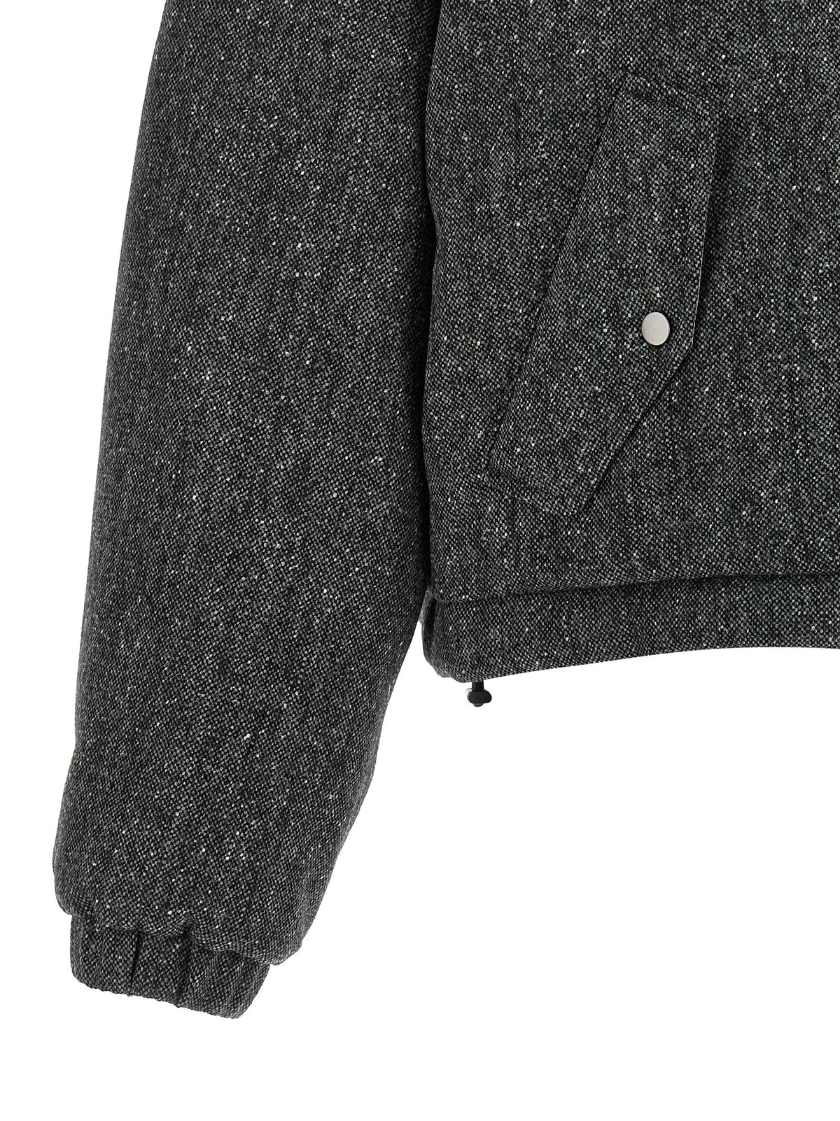 Gray Virgin Wool Jacket