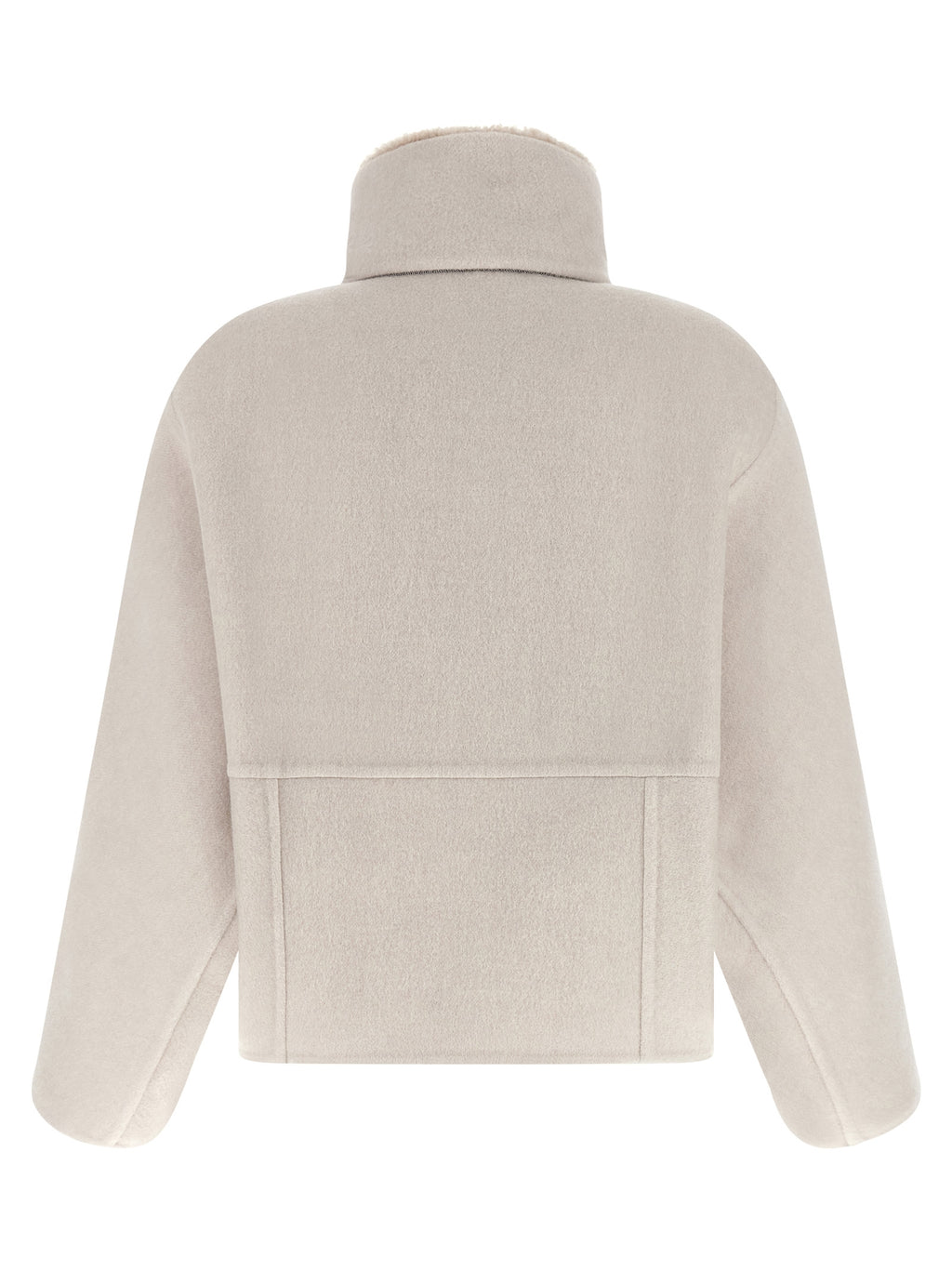 Gray Virgin Wool Coat
