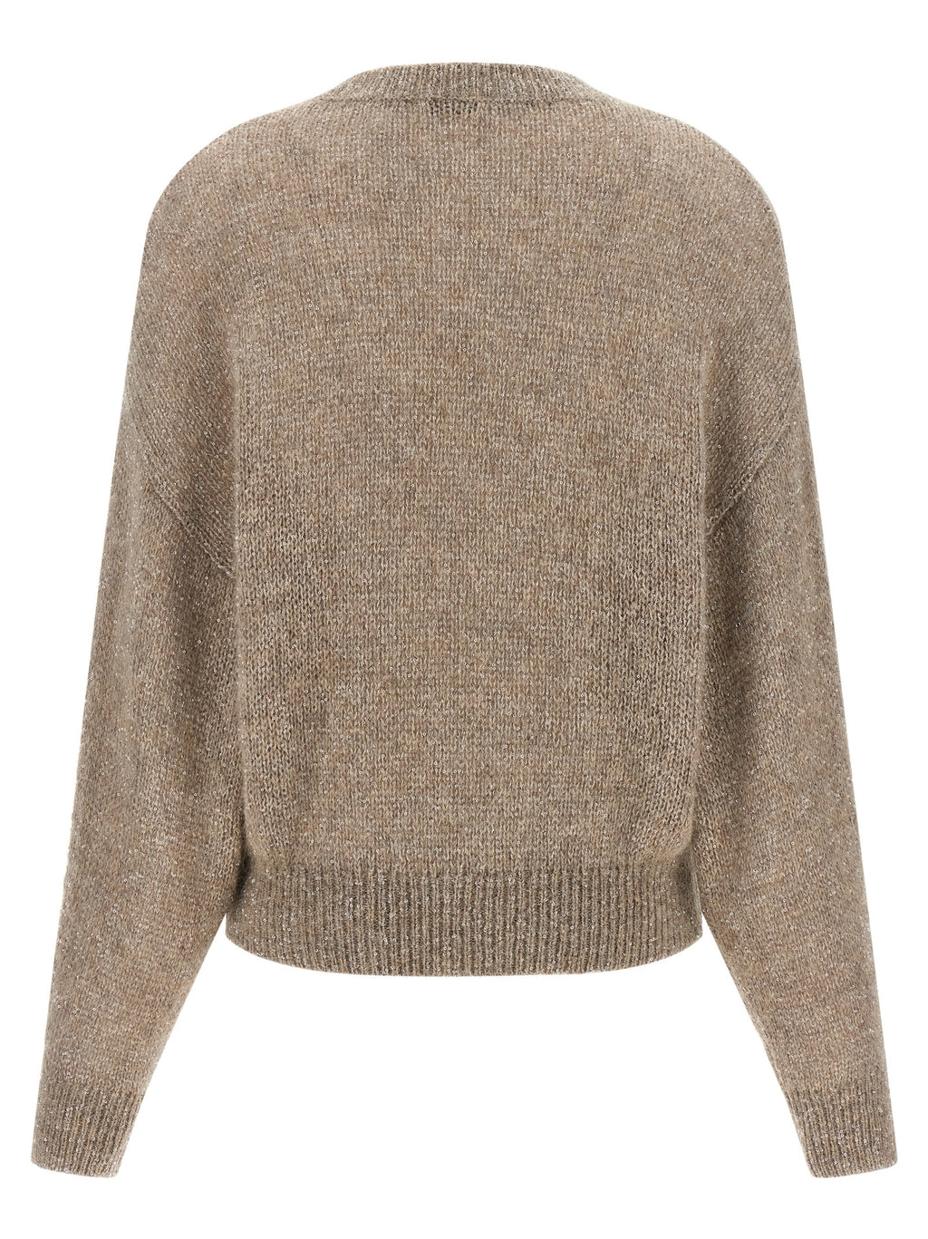 Beige Polyamide Cardigan