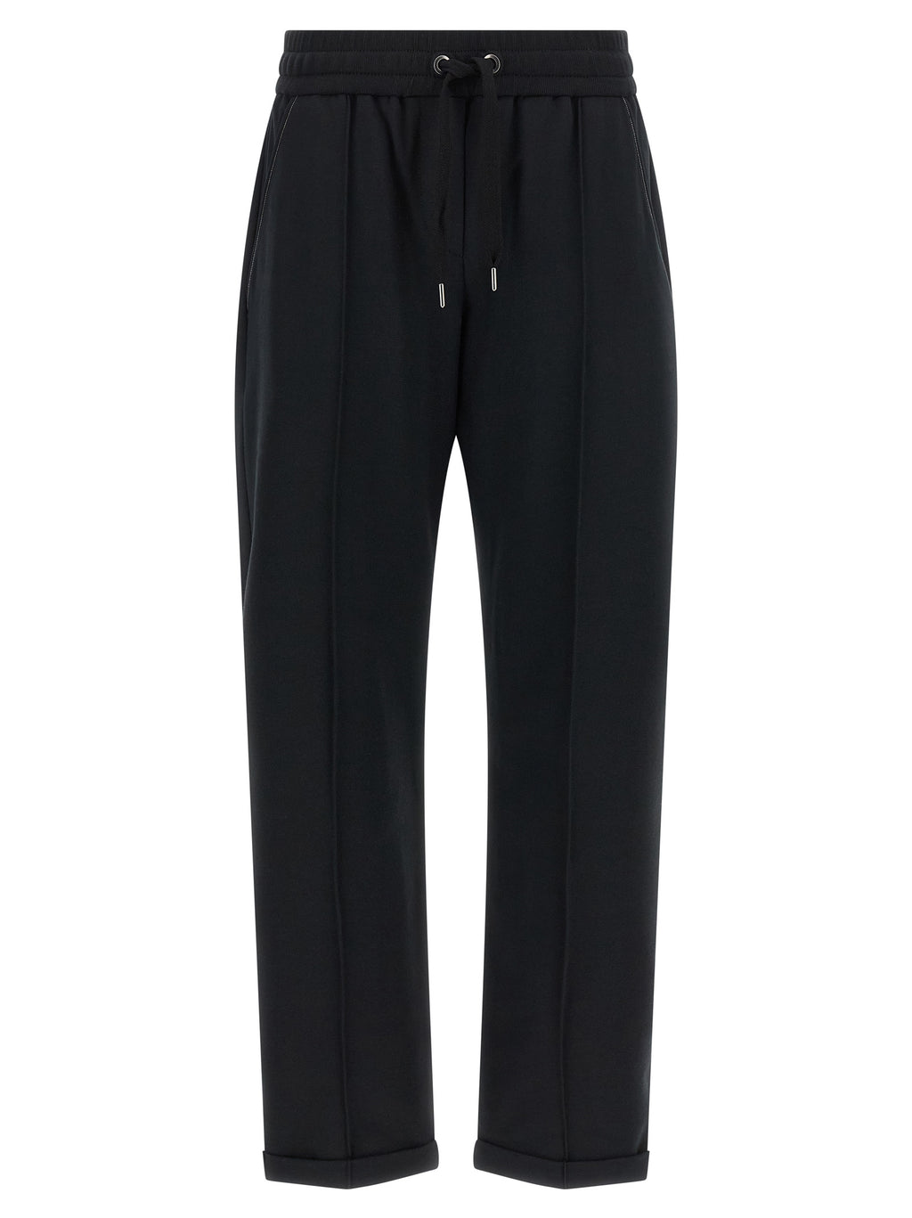Black Cotton Joggers (Workout Pants)