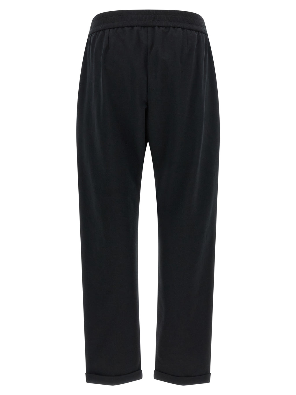 Black Cotton Joggers (Workout Pants)