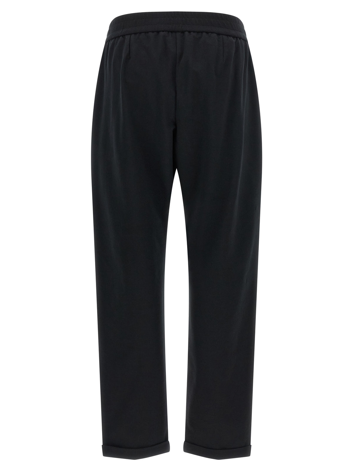 Black Cotton Joggers (Workout Pants)