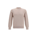 Beige Cotton Sweatshirt