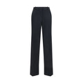 Black Wool Oves Aries Casual Pants