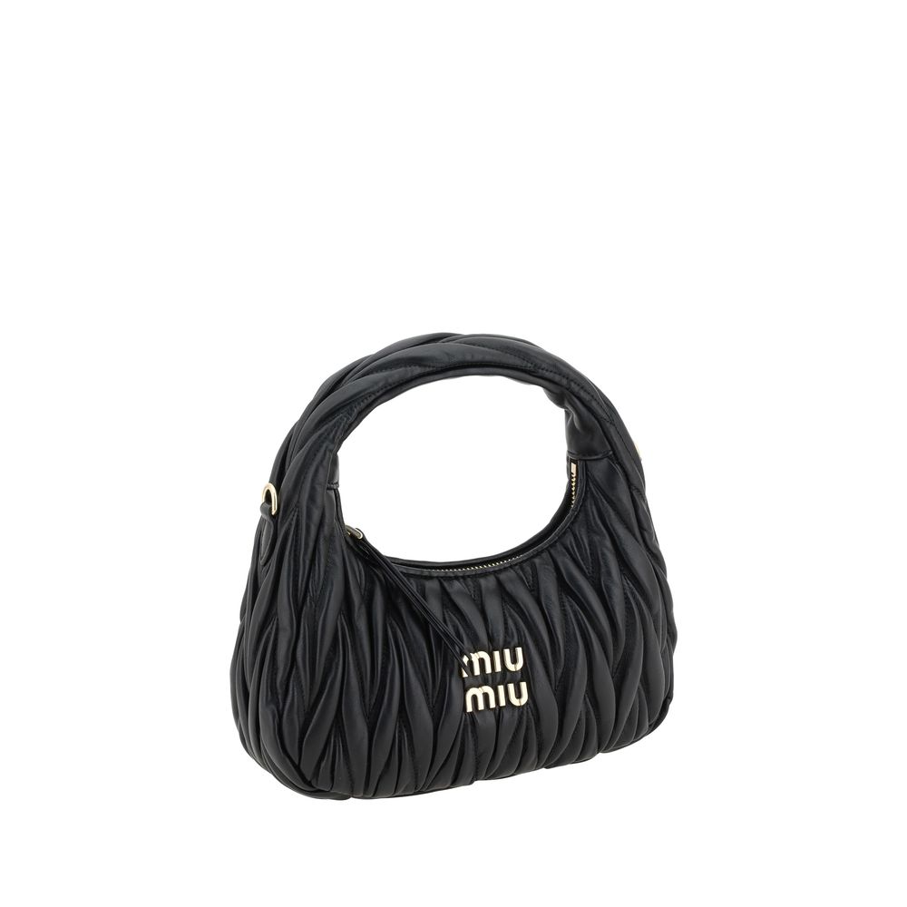 Black Calf Leather Bos Taurus Shoulder Bag