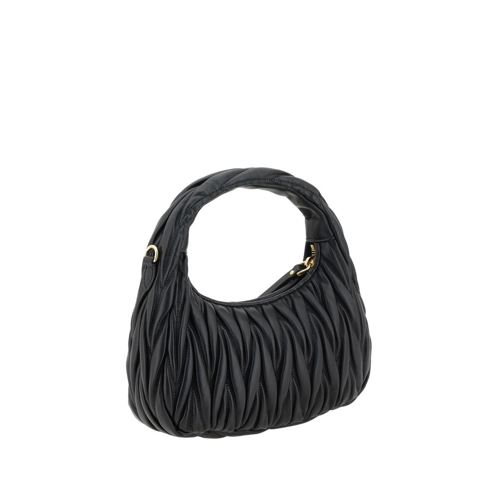 Black Calf Leather Bos Taurus Shoulder Bag
