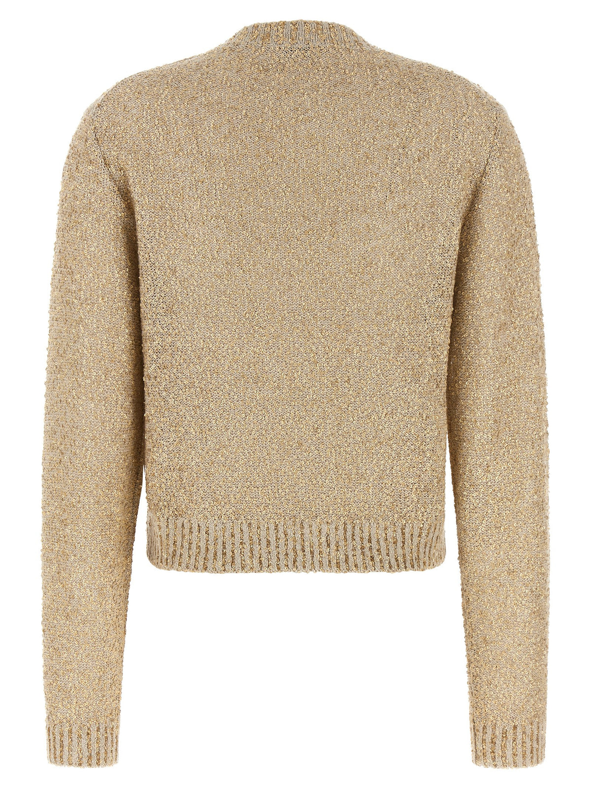 Gold Linen Cardigan