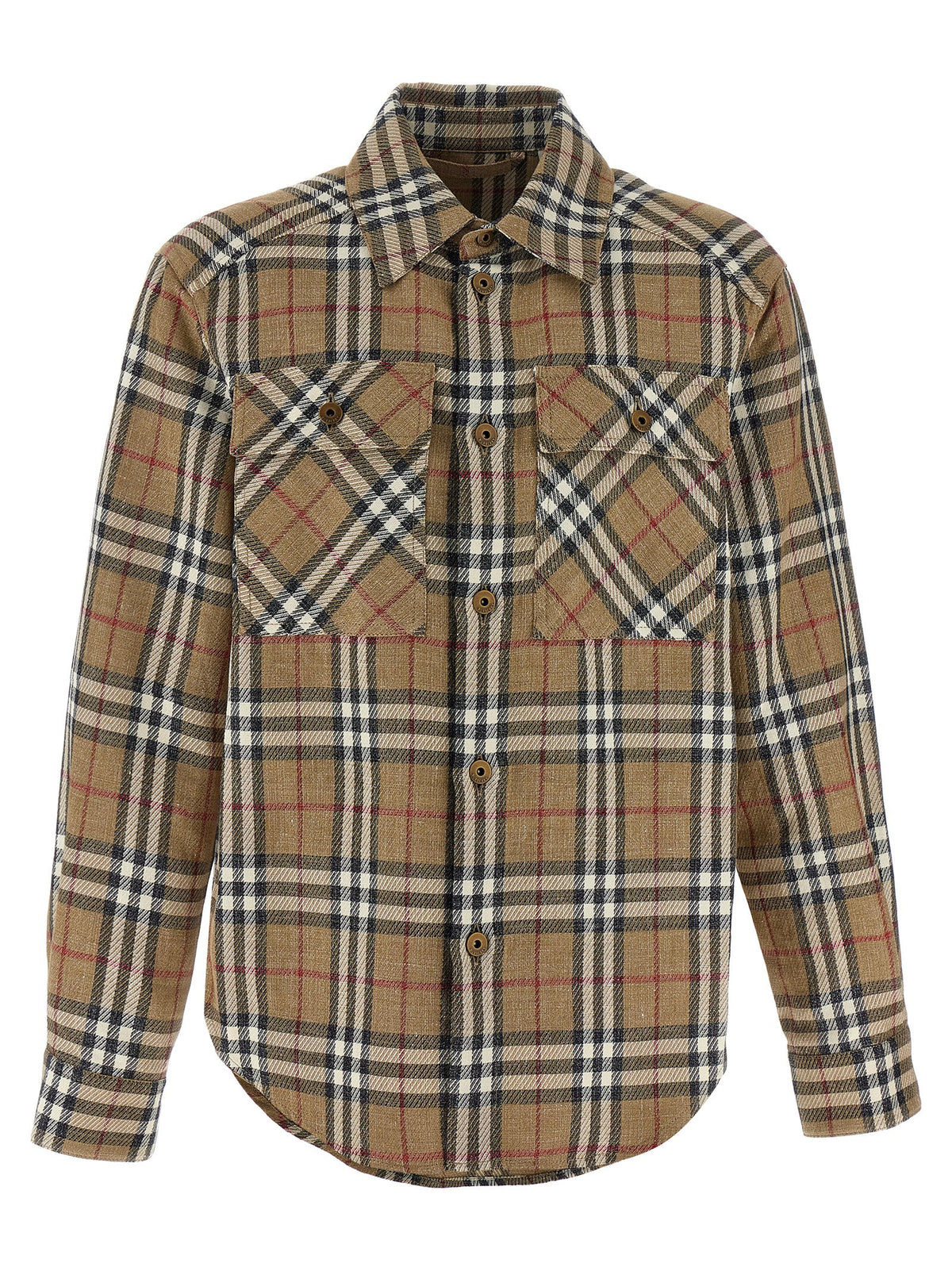 Brown Cotton Blouse