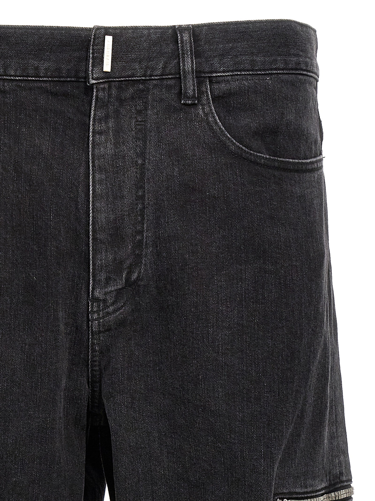 Black Cotton Jeans Denim