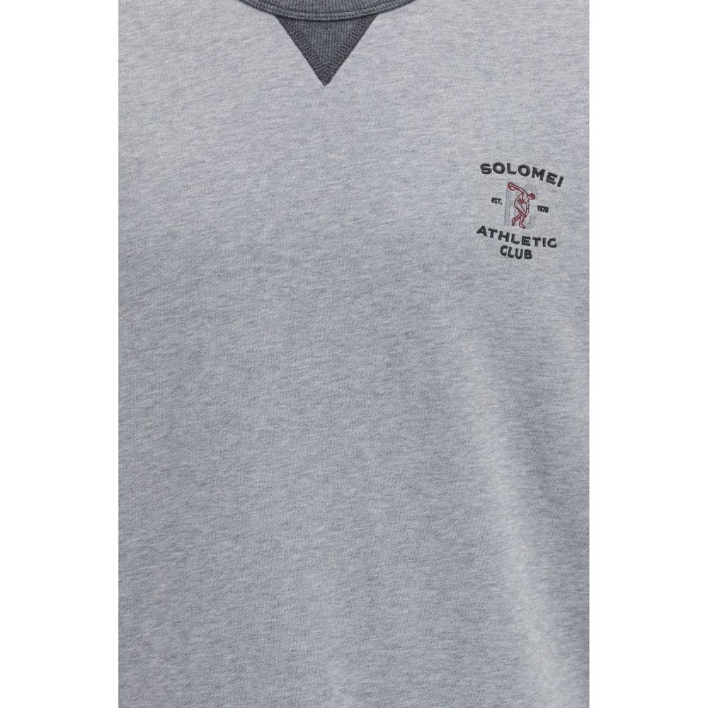 Gray Cotton Sportswear