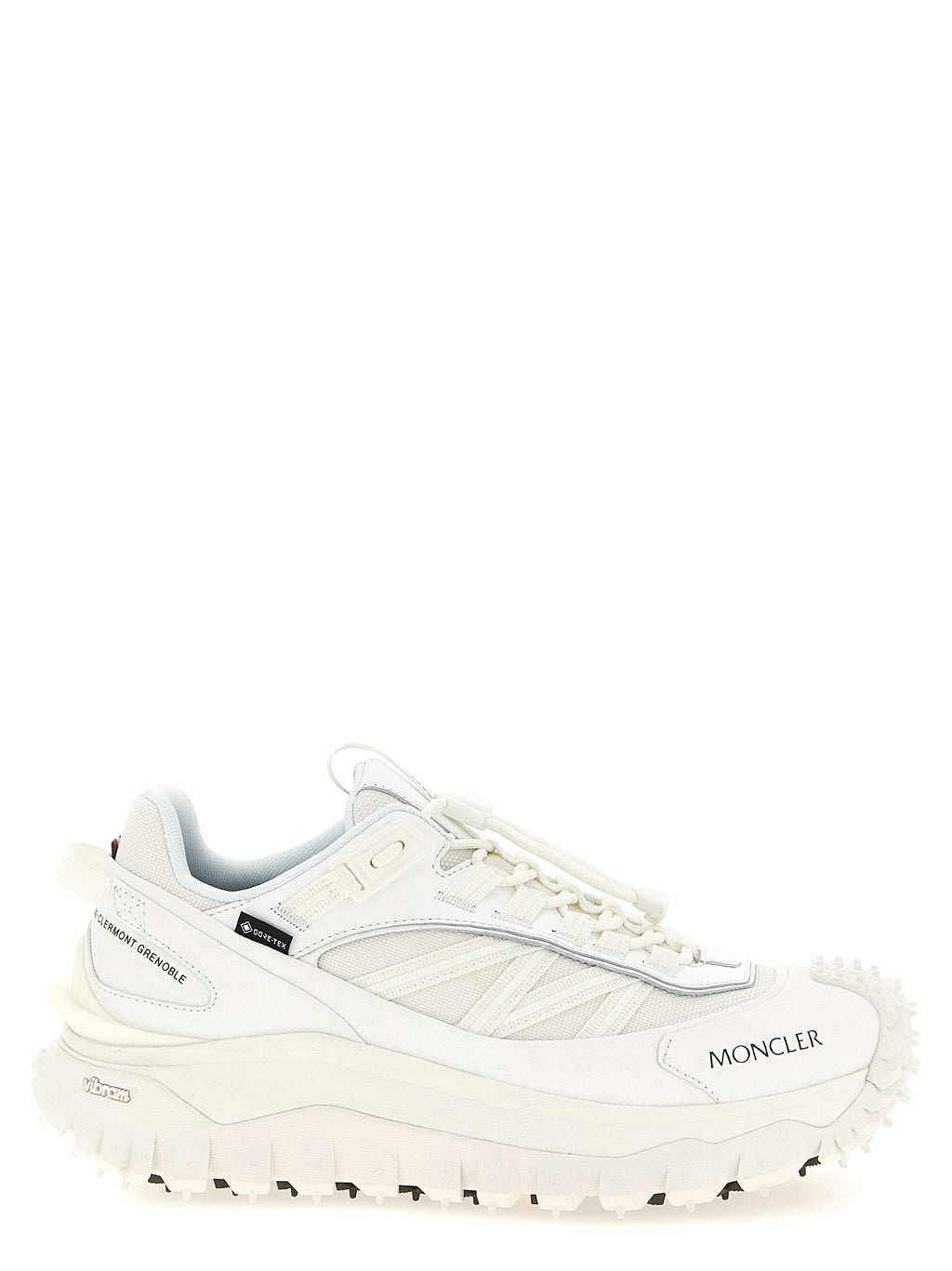White Polyamide Athletic Sneakers