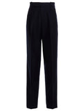 Blue Cashmere Casual Pants