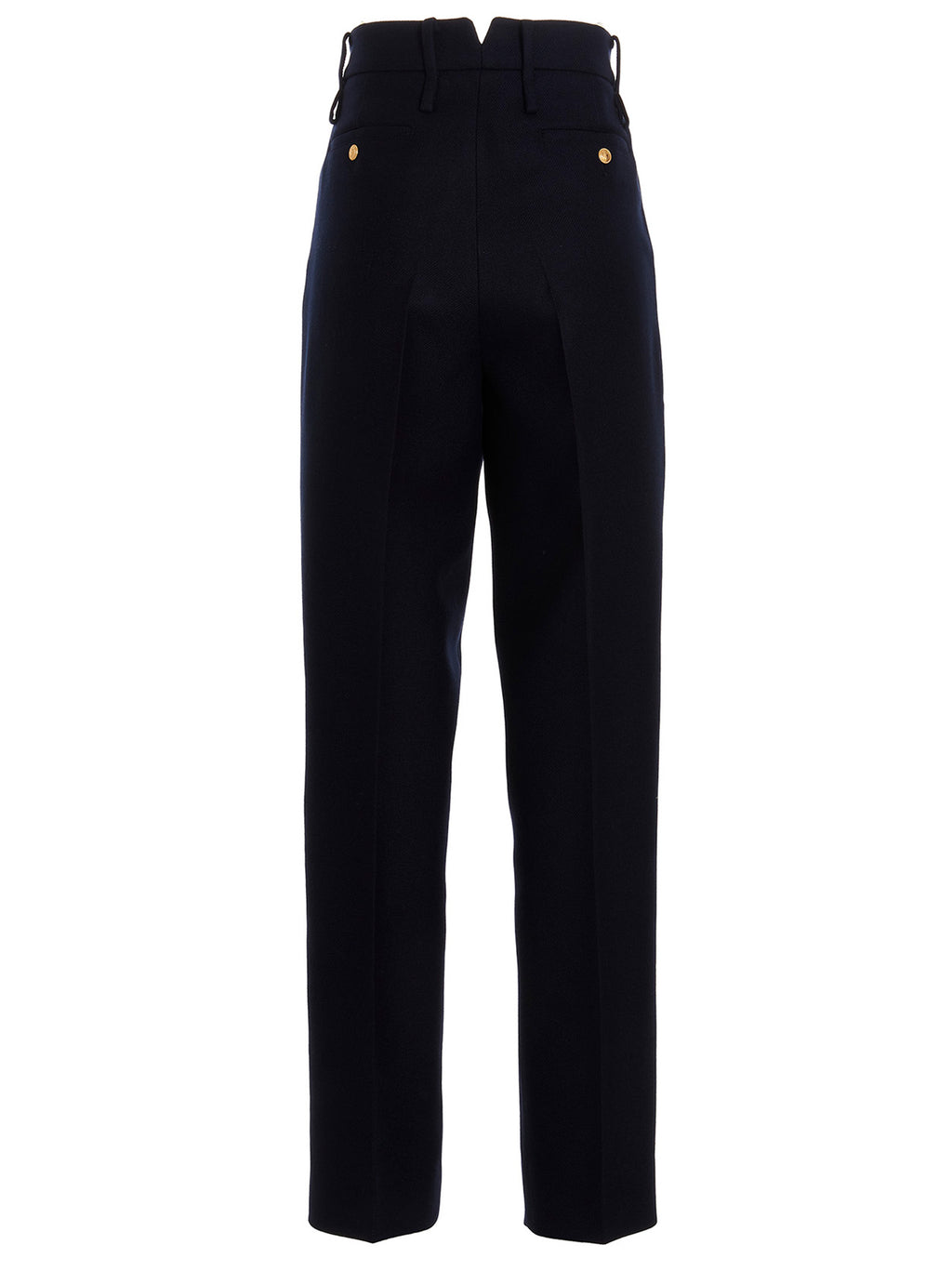 Blue Cashmere Casual Pants