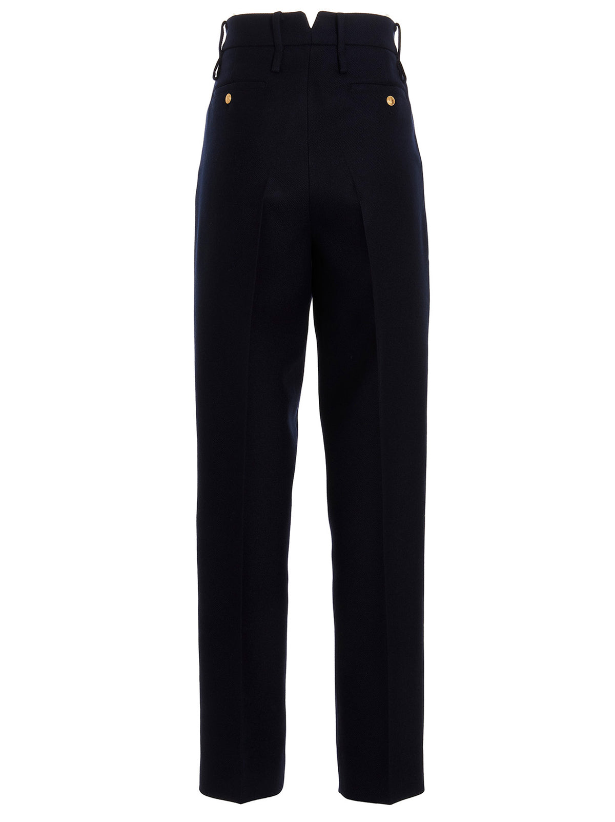 Blue Cashmere Casual Pants