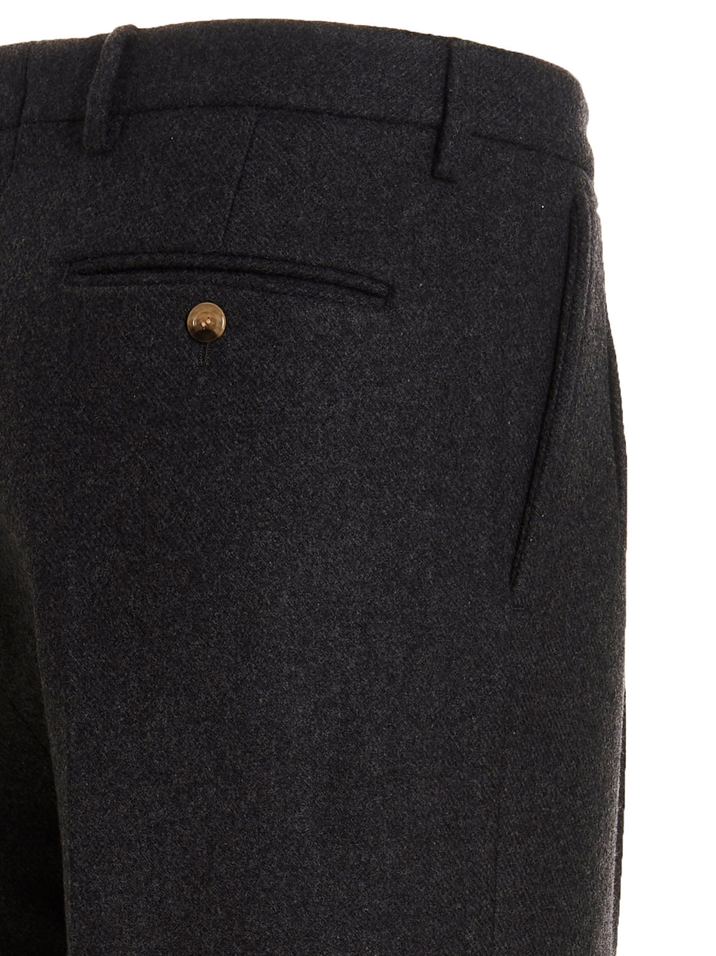 Gray Wool Dress Pants