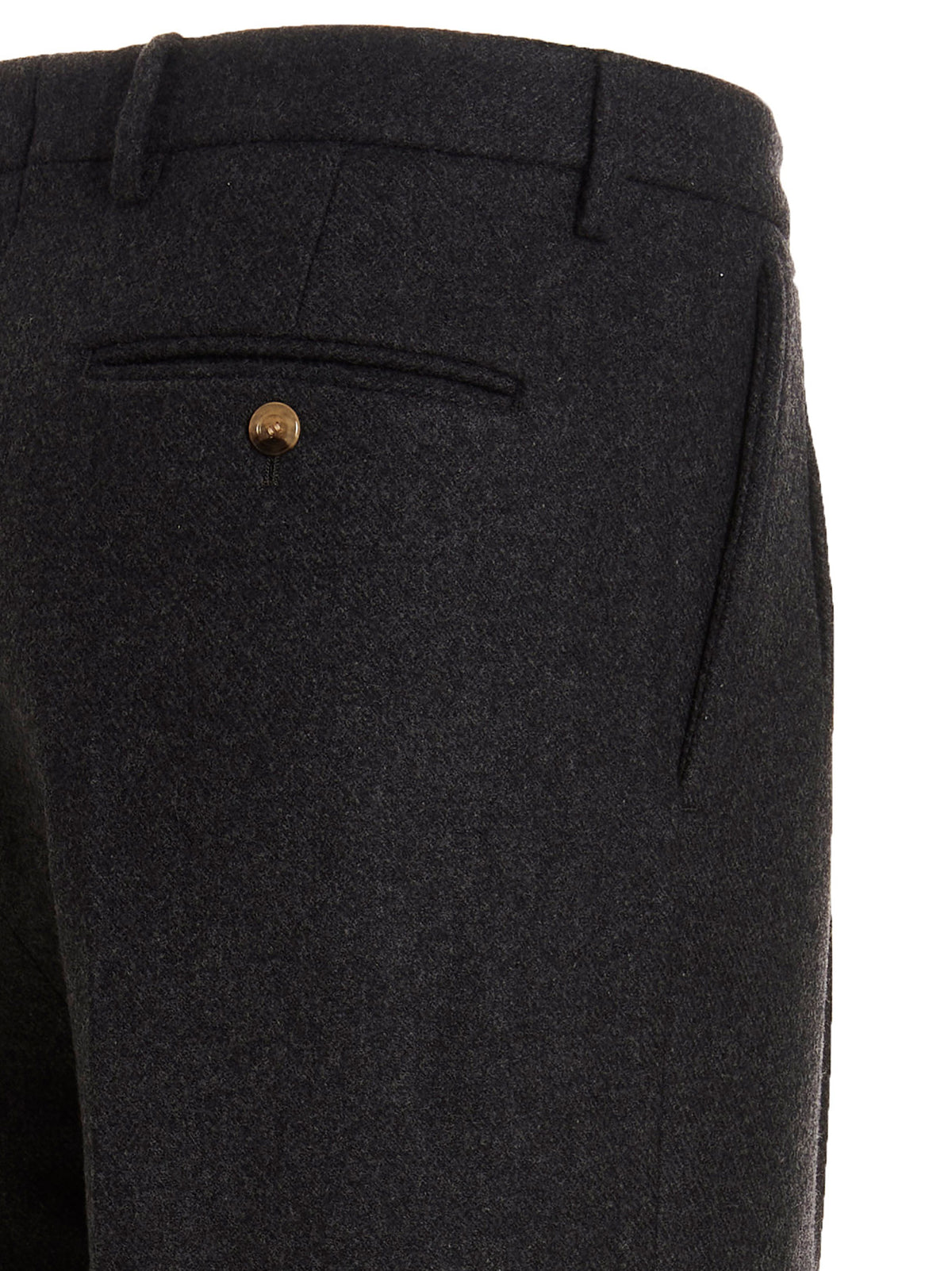 Gray Wool Dress Pants