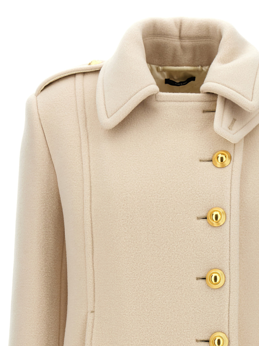 White Wool Coat