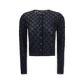 Black Viscose Cardigan