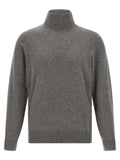 Gray Cashmere Cardigan