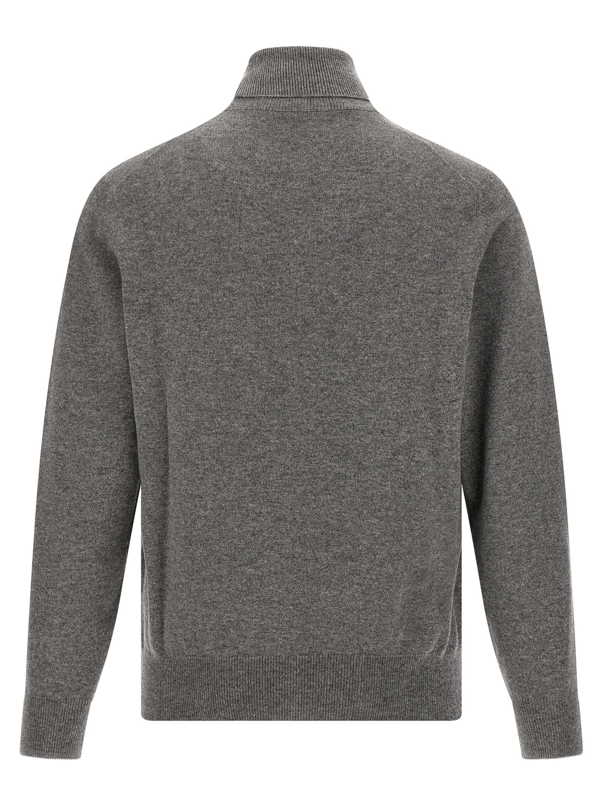 Gray Cashmere Cardigan