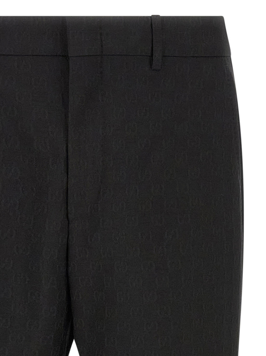 Black Polyester Dress Pants