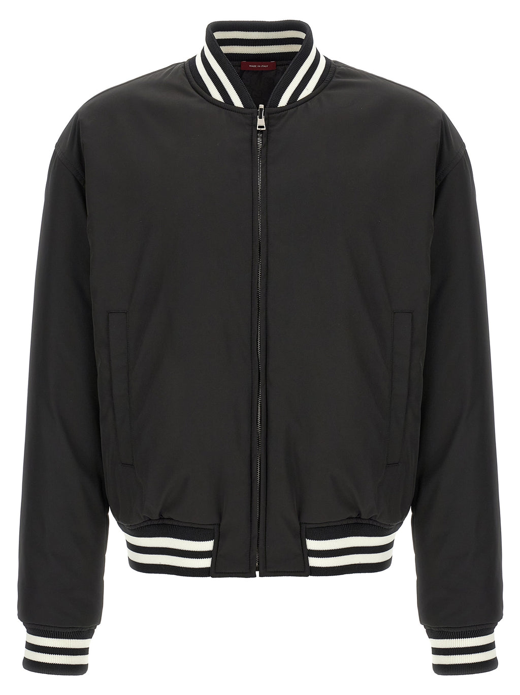Bicolor Polyester Bomber