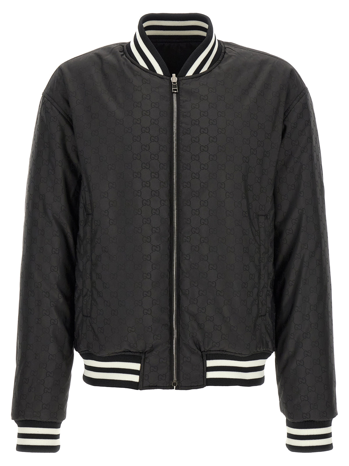 Bicolor Polyester Bomber