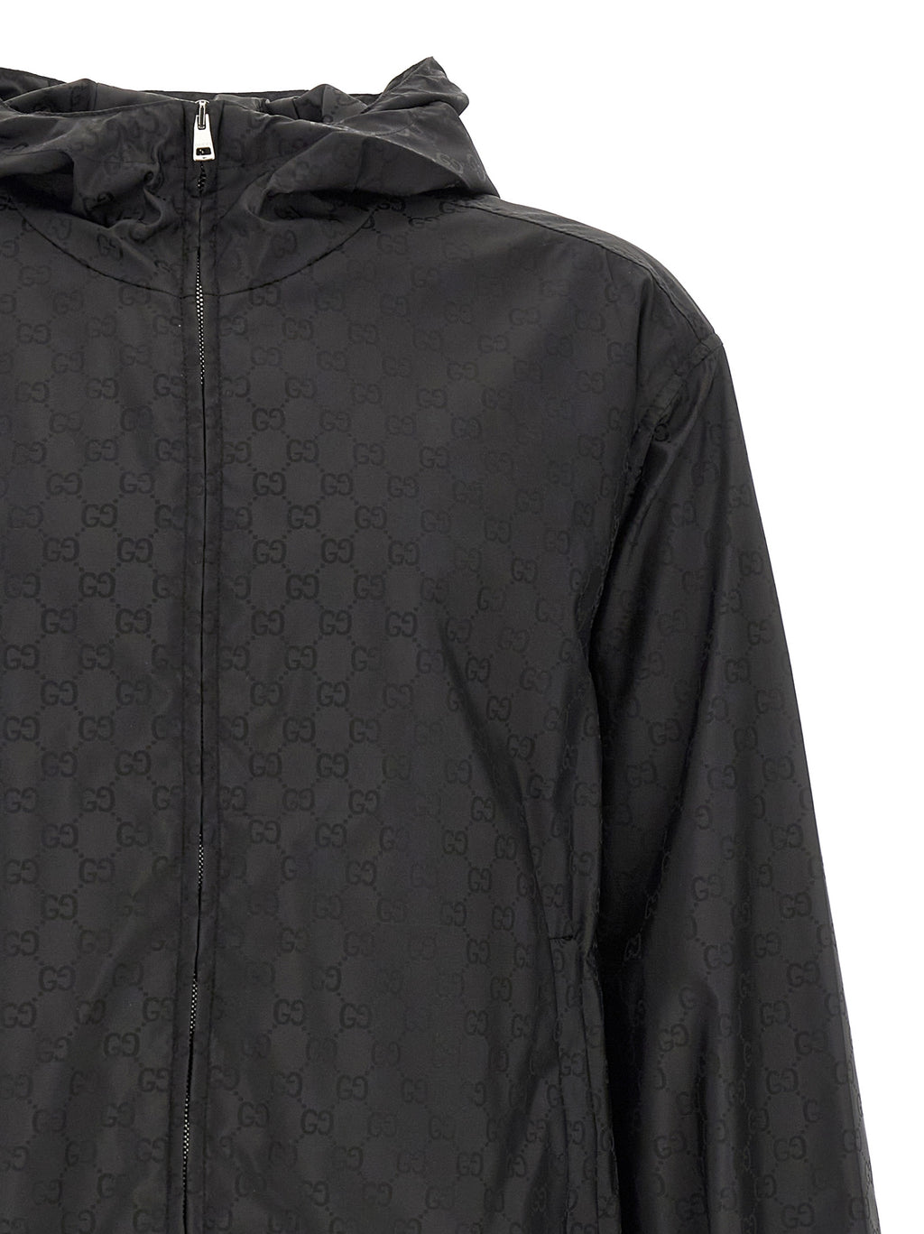 Black Polyamide Shell Jacket