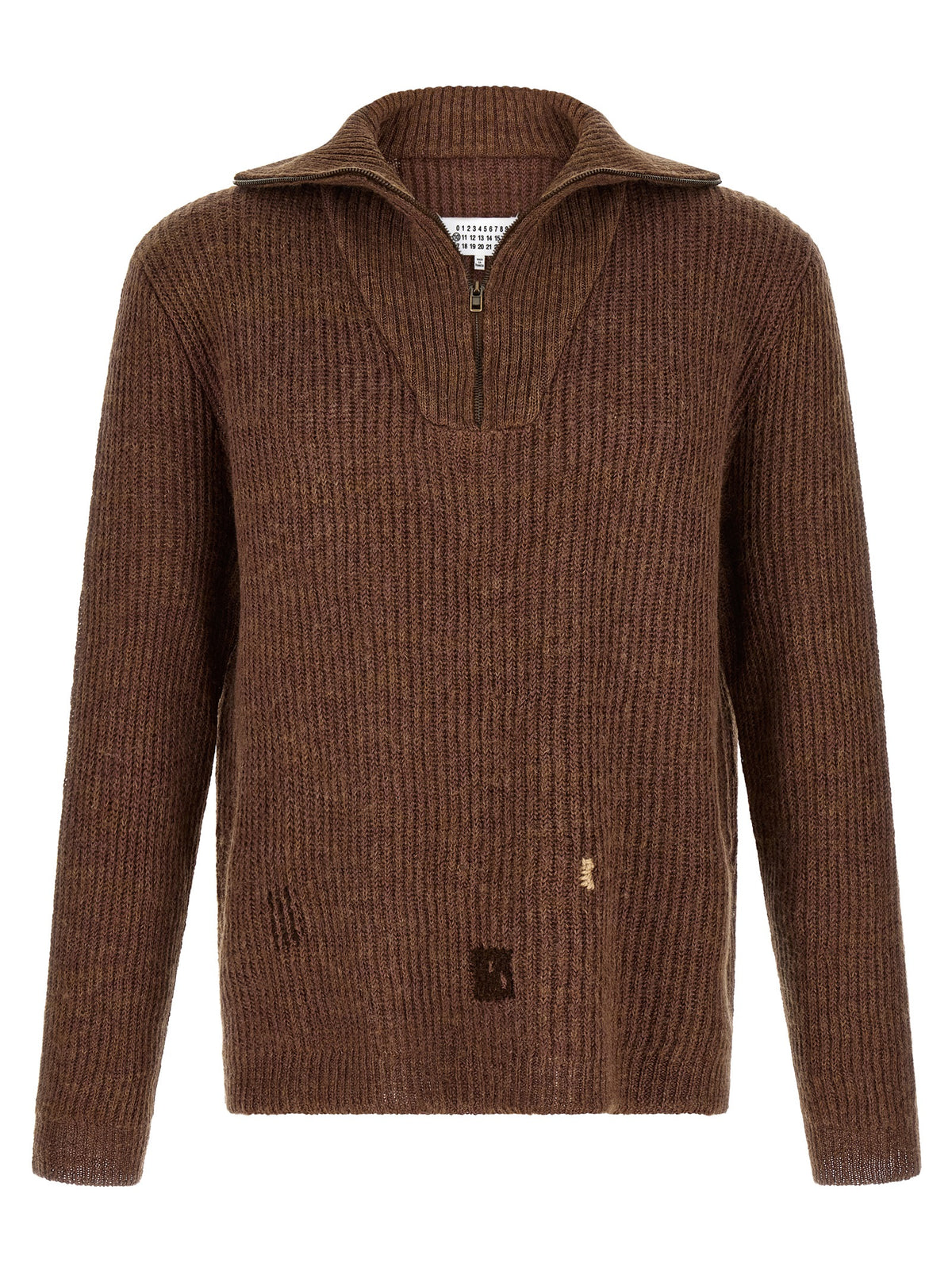 Brown Linen Cardigan