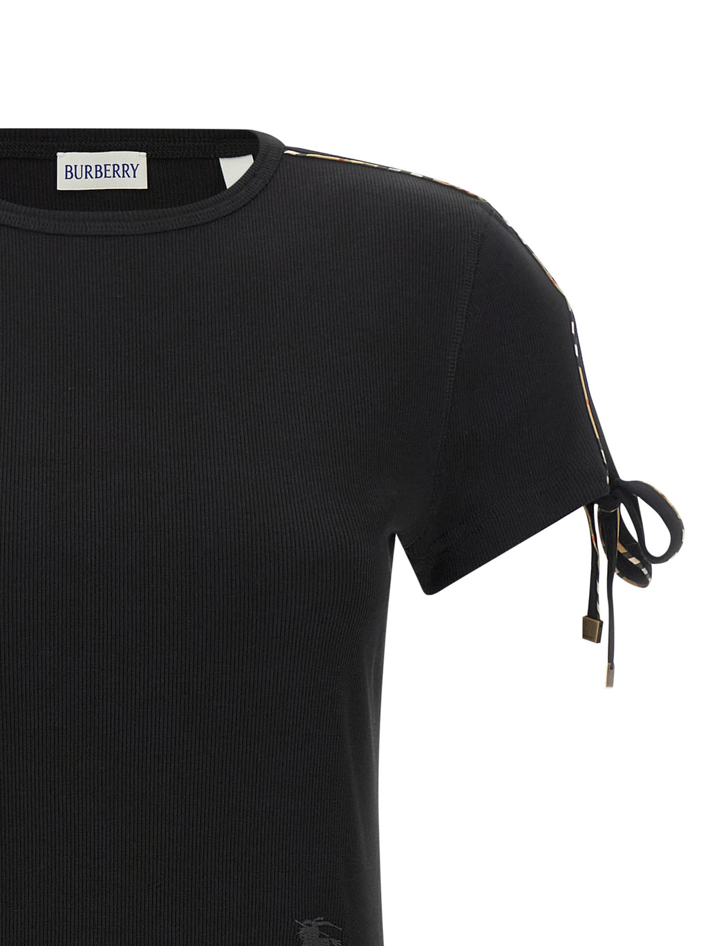 Black Cotton Short Dress
