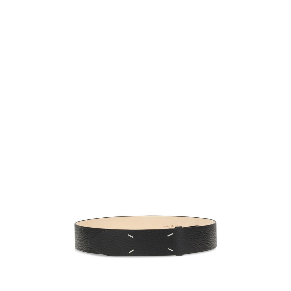 Black Calf Leather Bos Taurus Regular Belt