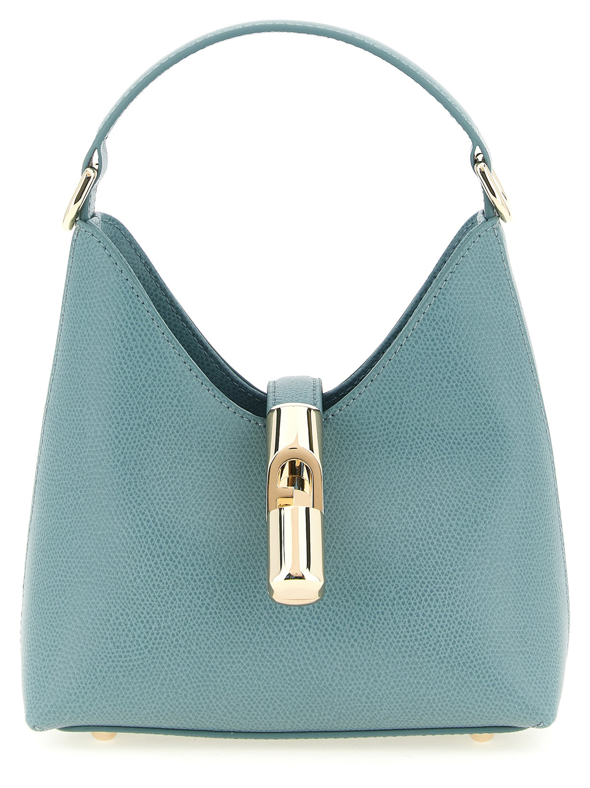 Blue Calfskin Handbag