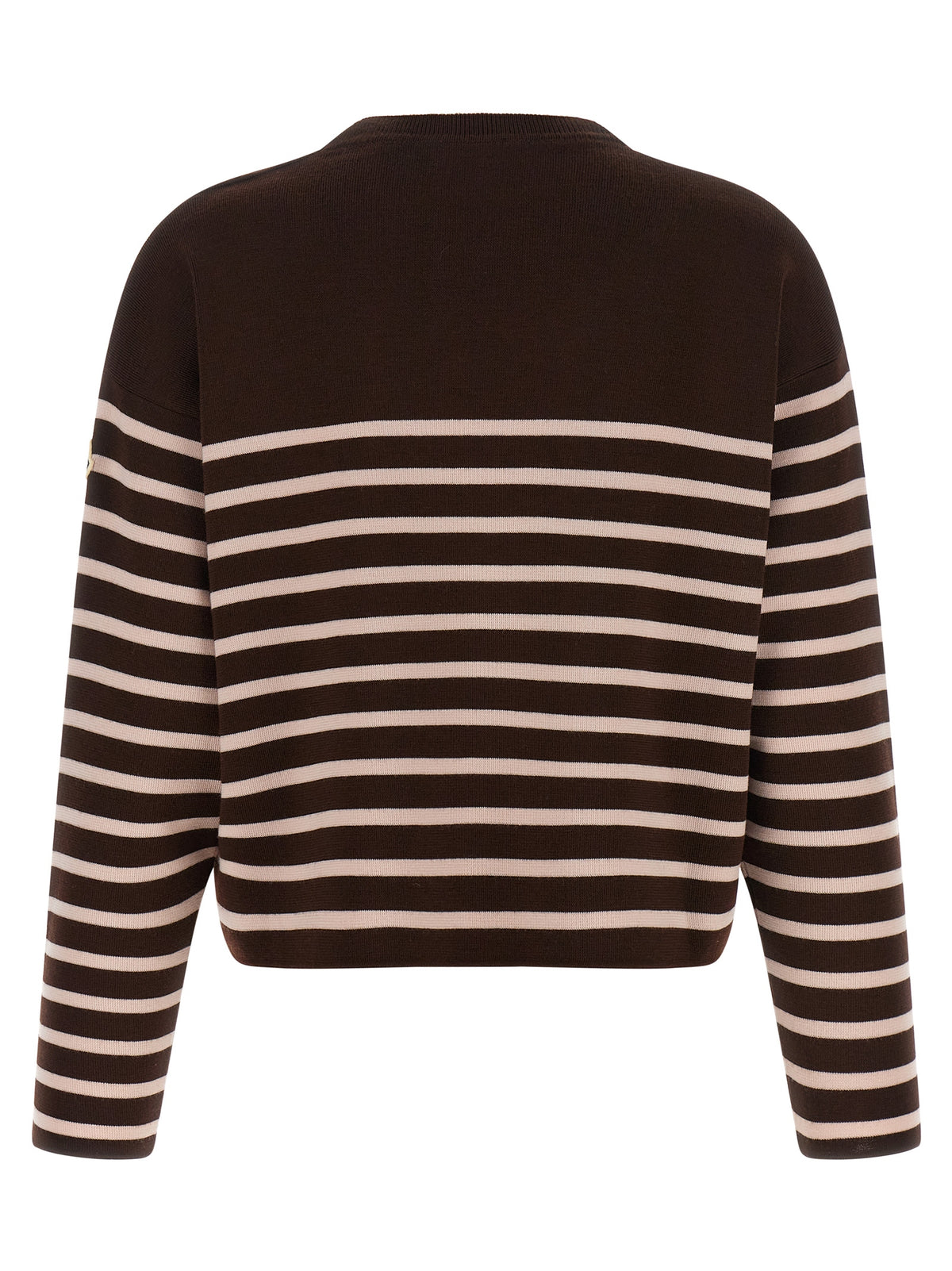 Brown Virgin Wool Cardigan