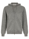 Gray Cashmere Sweatshirt