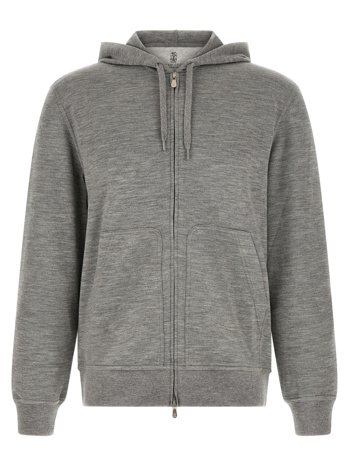 Gray Cashmere Sweatshirt