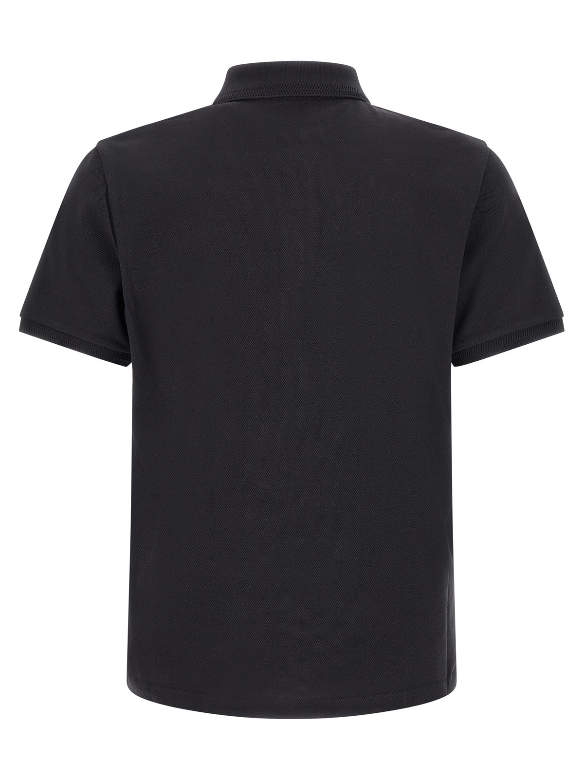 Blue Cotton Polo Shirt