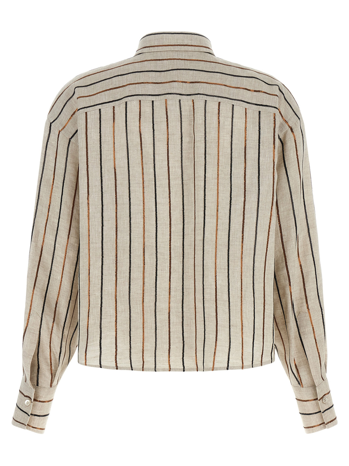 Beige Linen Blouse