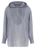 Blue Linen Blouse