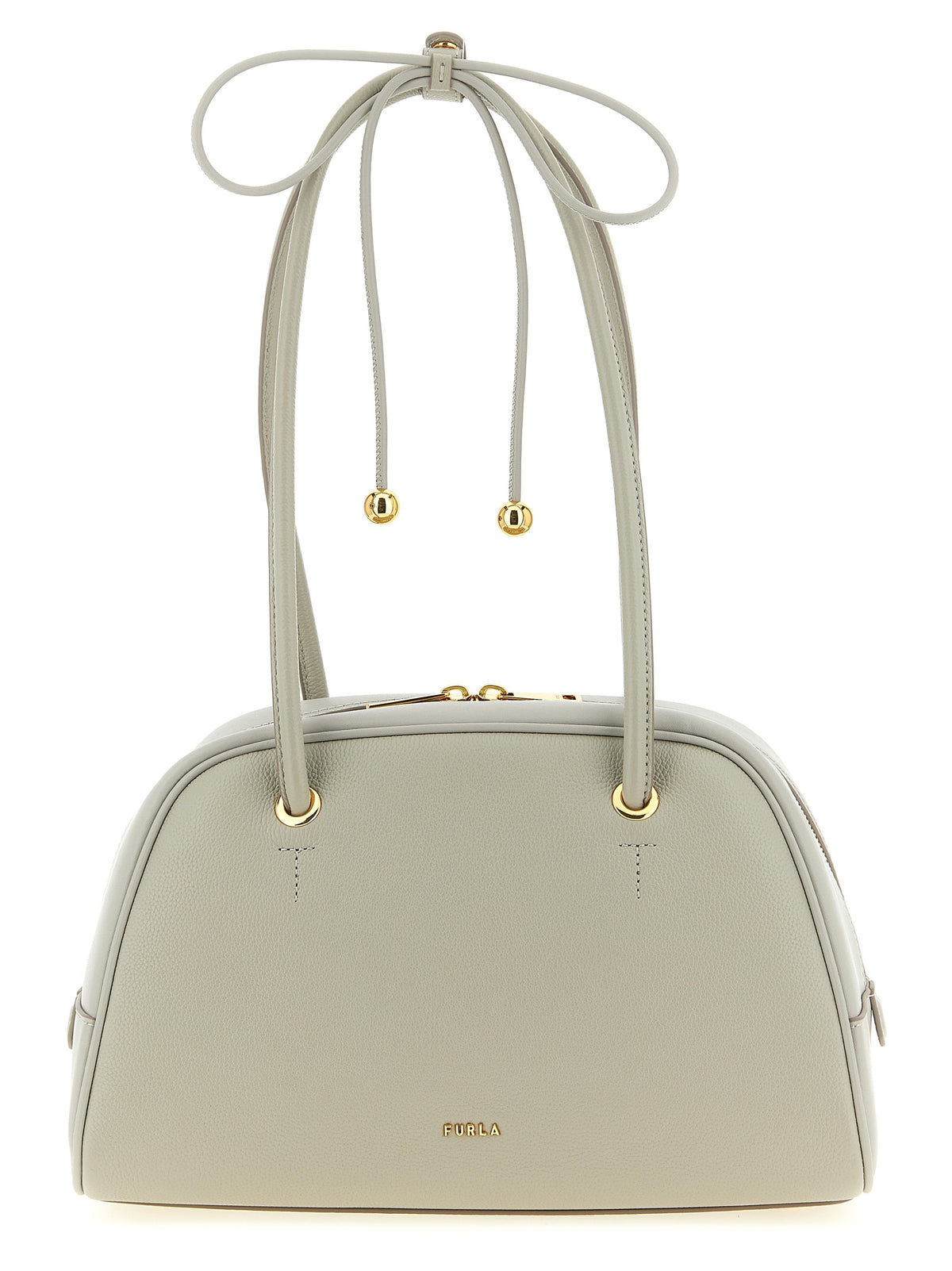 Gray Calfskin Handbag