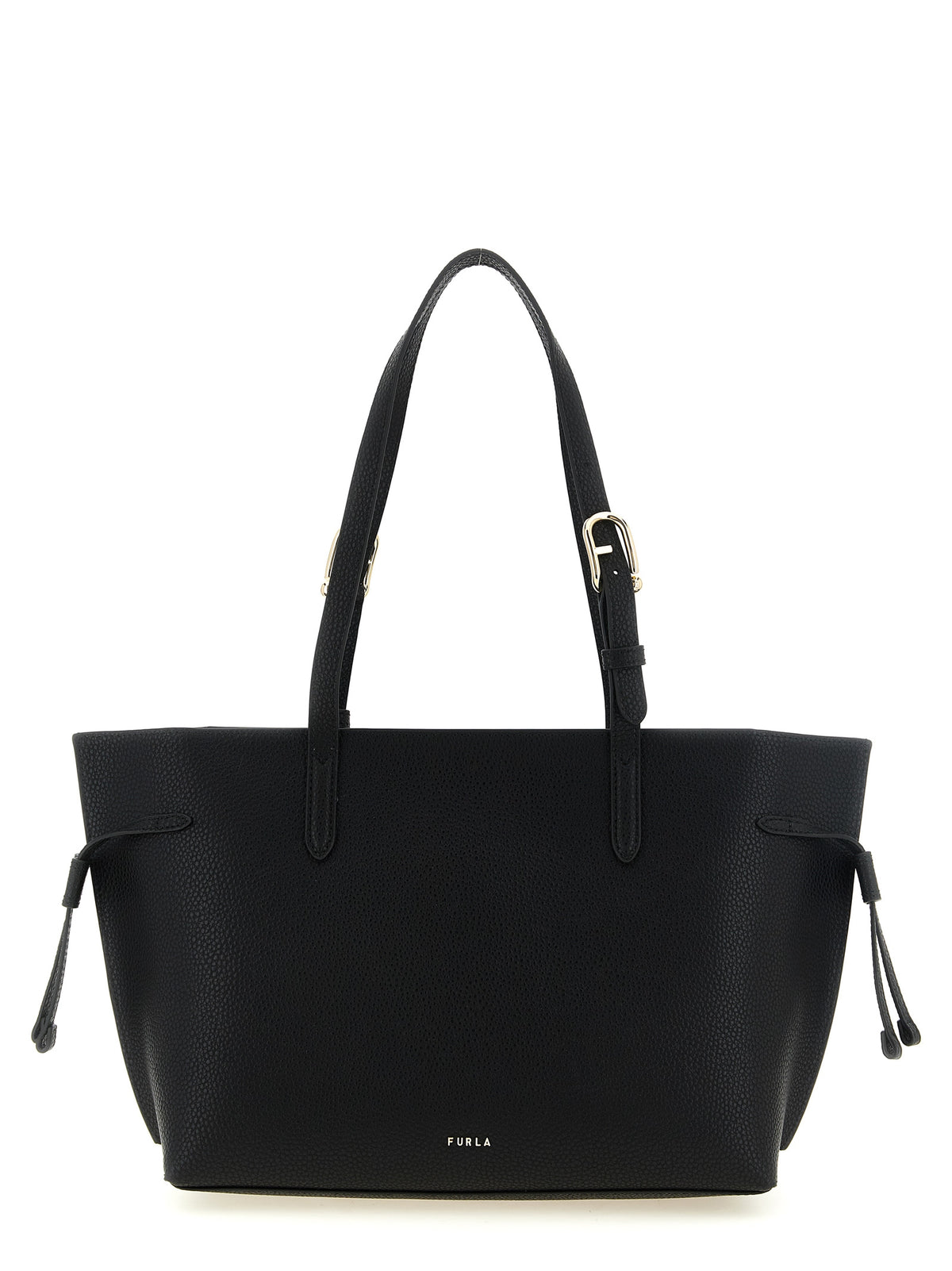 Black Calfskin Tote Bag